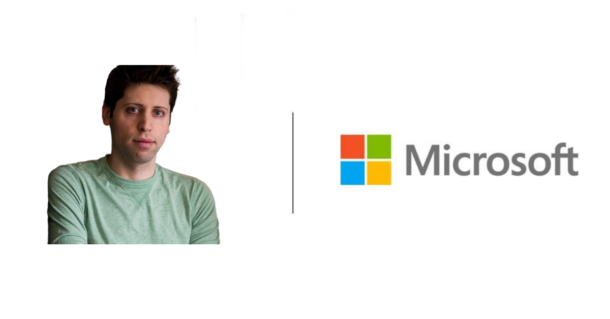 Sam Altman and Microsoft image